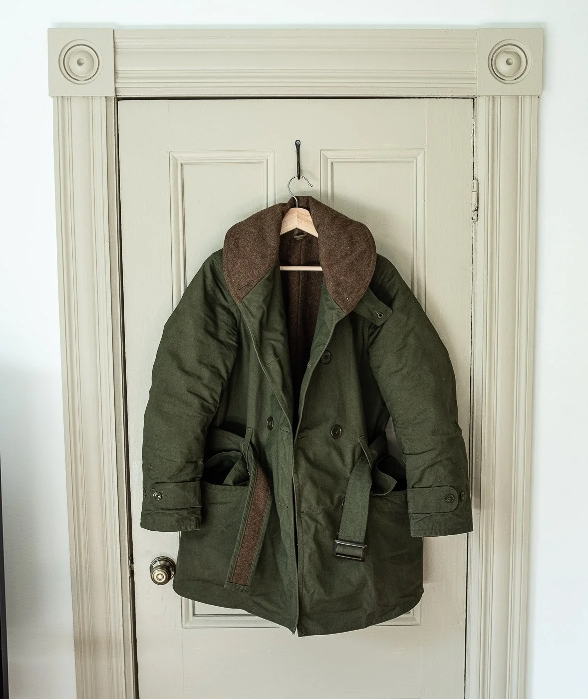 there will be blood shawl collar mackinaw coat jacket ww2