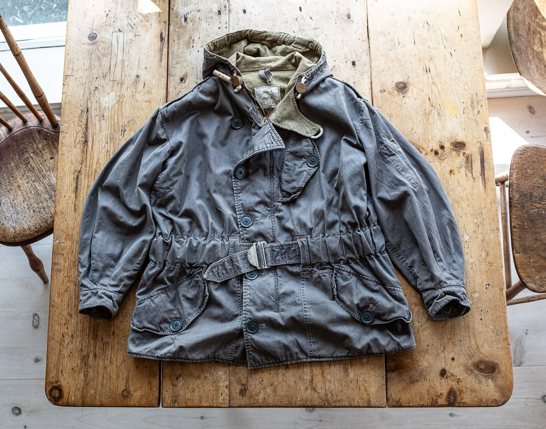raf ventile fishtail mountain rescue canoeist smock anorak parka cabourn rrl