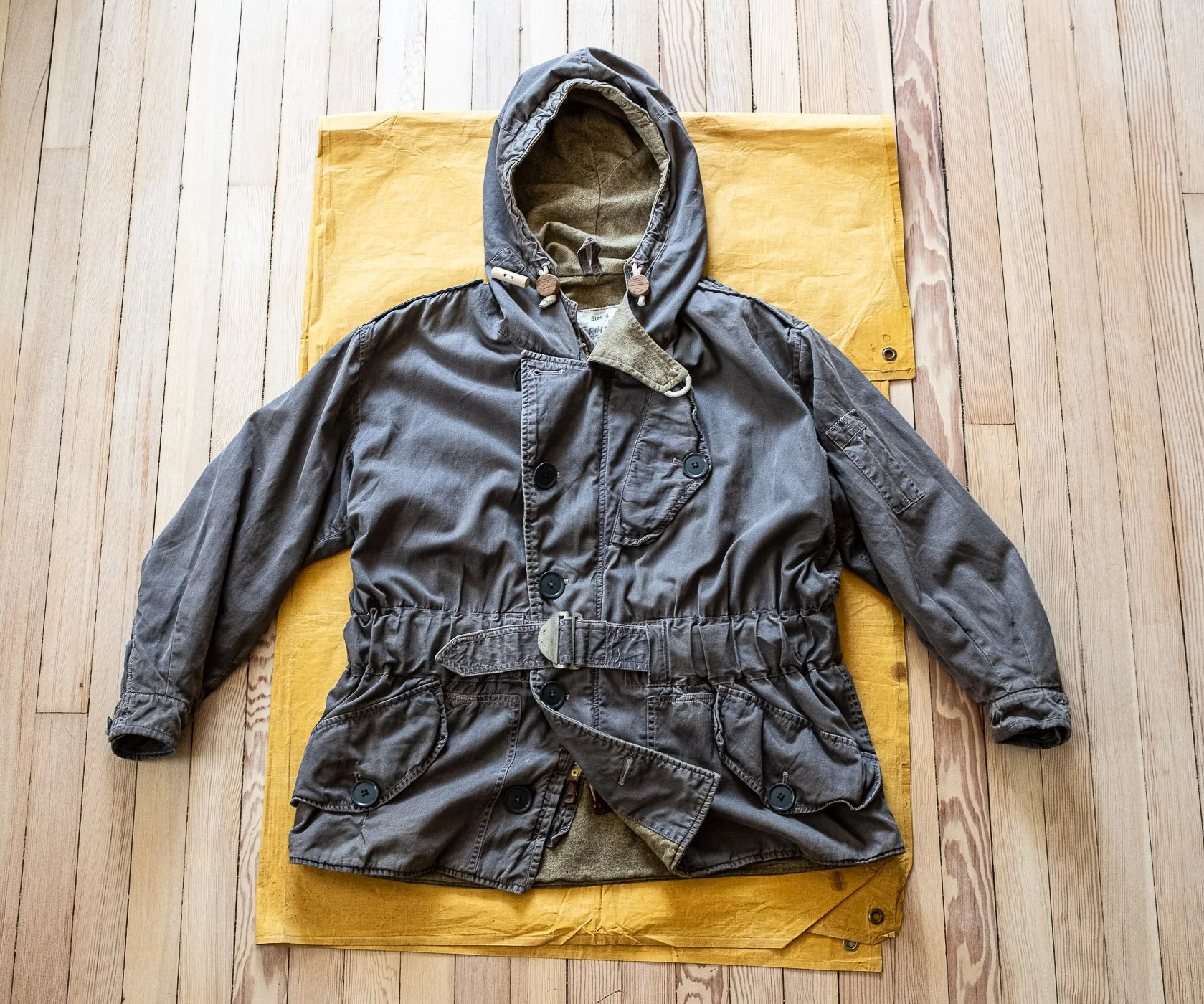raf ventile fishtail mountain rescue canoeist smock anorak parka cabourn rrl