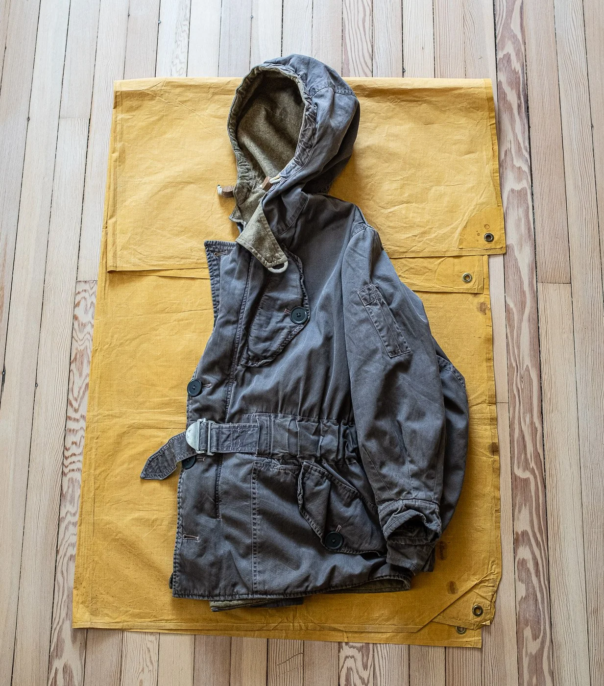 raf ventile fishtail mountain rescue canoeist smock anorak parka cabourn rrl