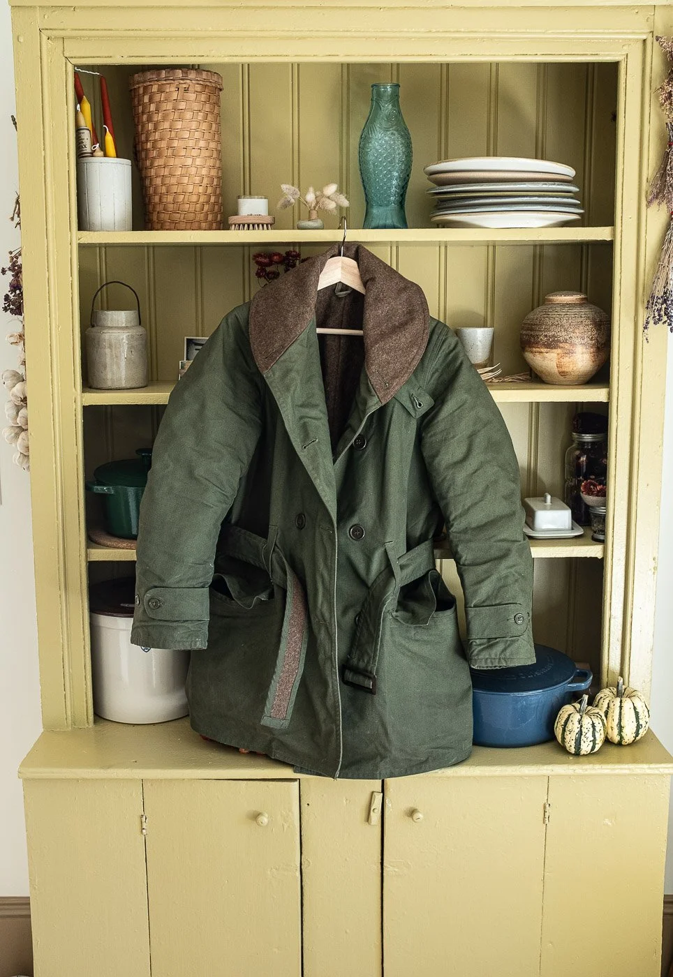 there will be blood shawl collar mackinaw coat jacket ww2
