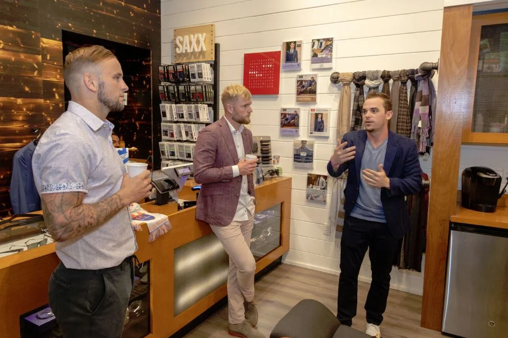 Cincinnati Athletes at Hellman Clothiers