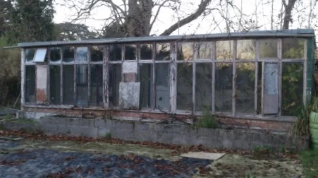The shed as it was before the renovations.