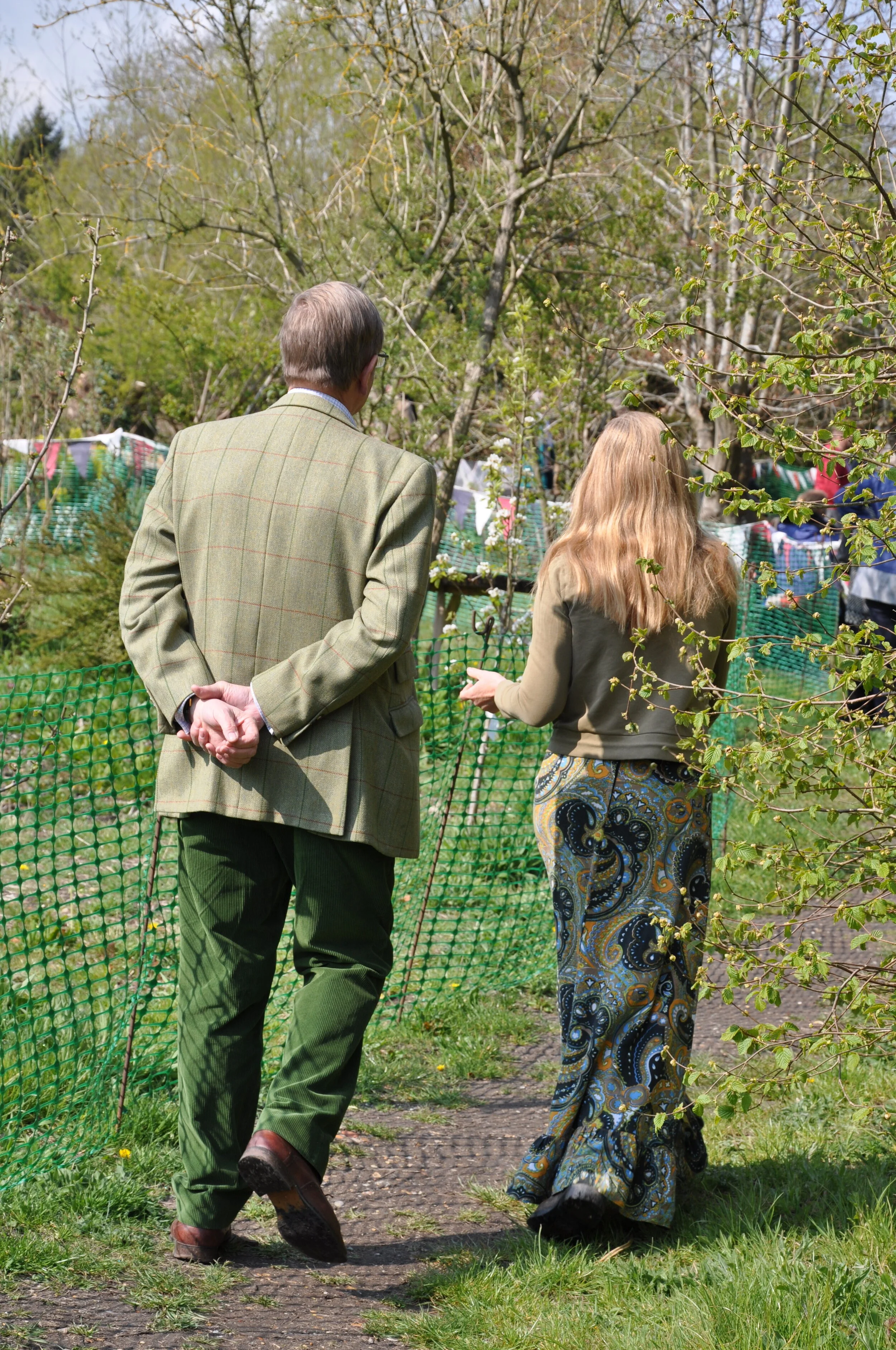 special visitors to the acre