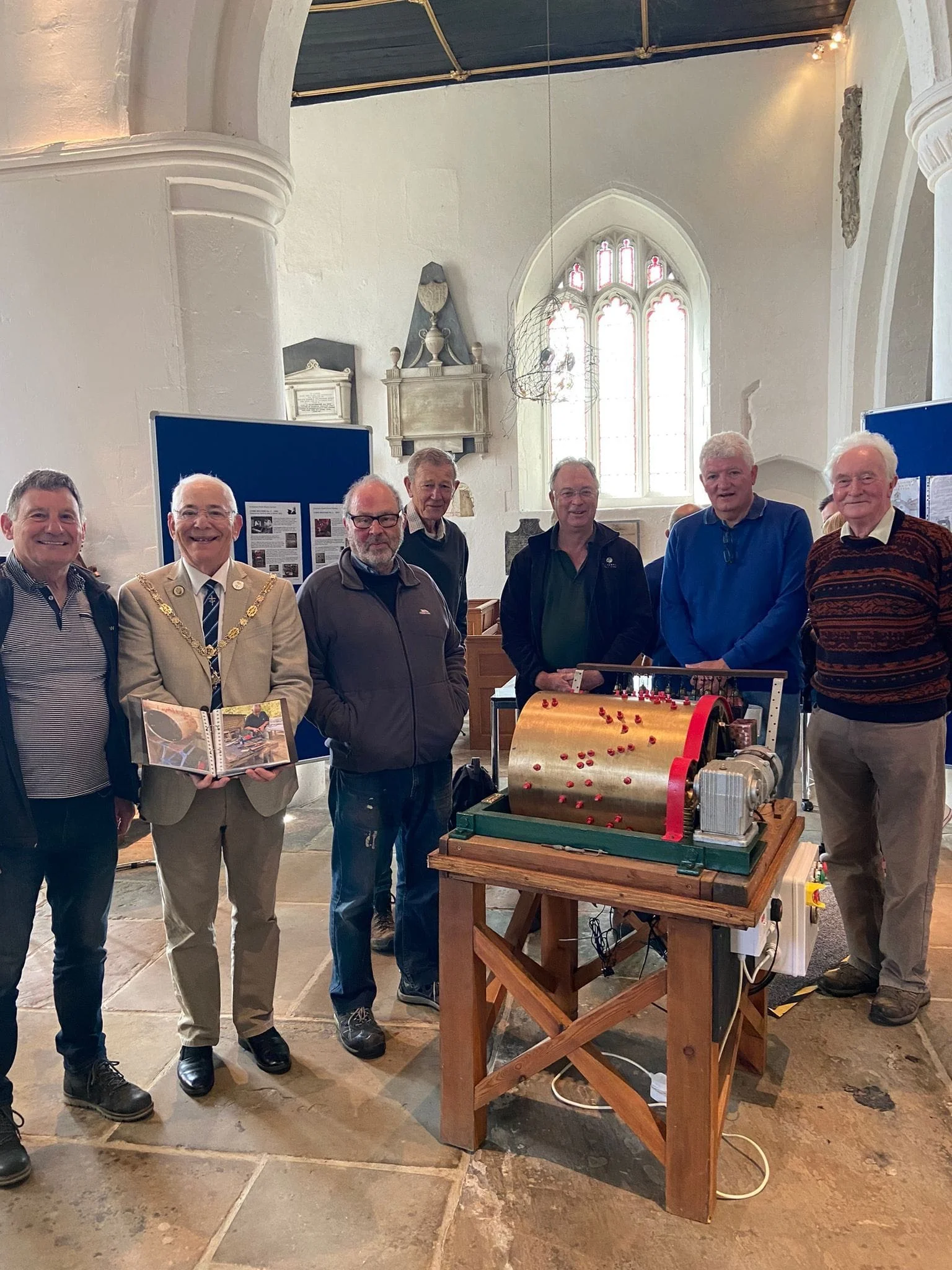 Men in Sheds creating homes for bugs