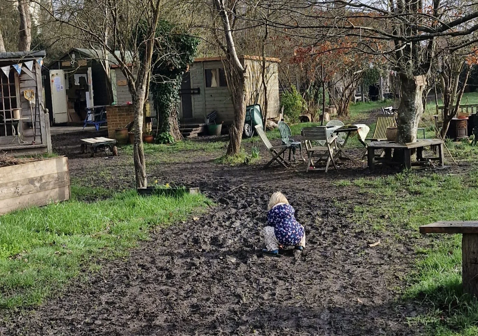 The power of mud! 🤎