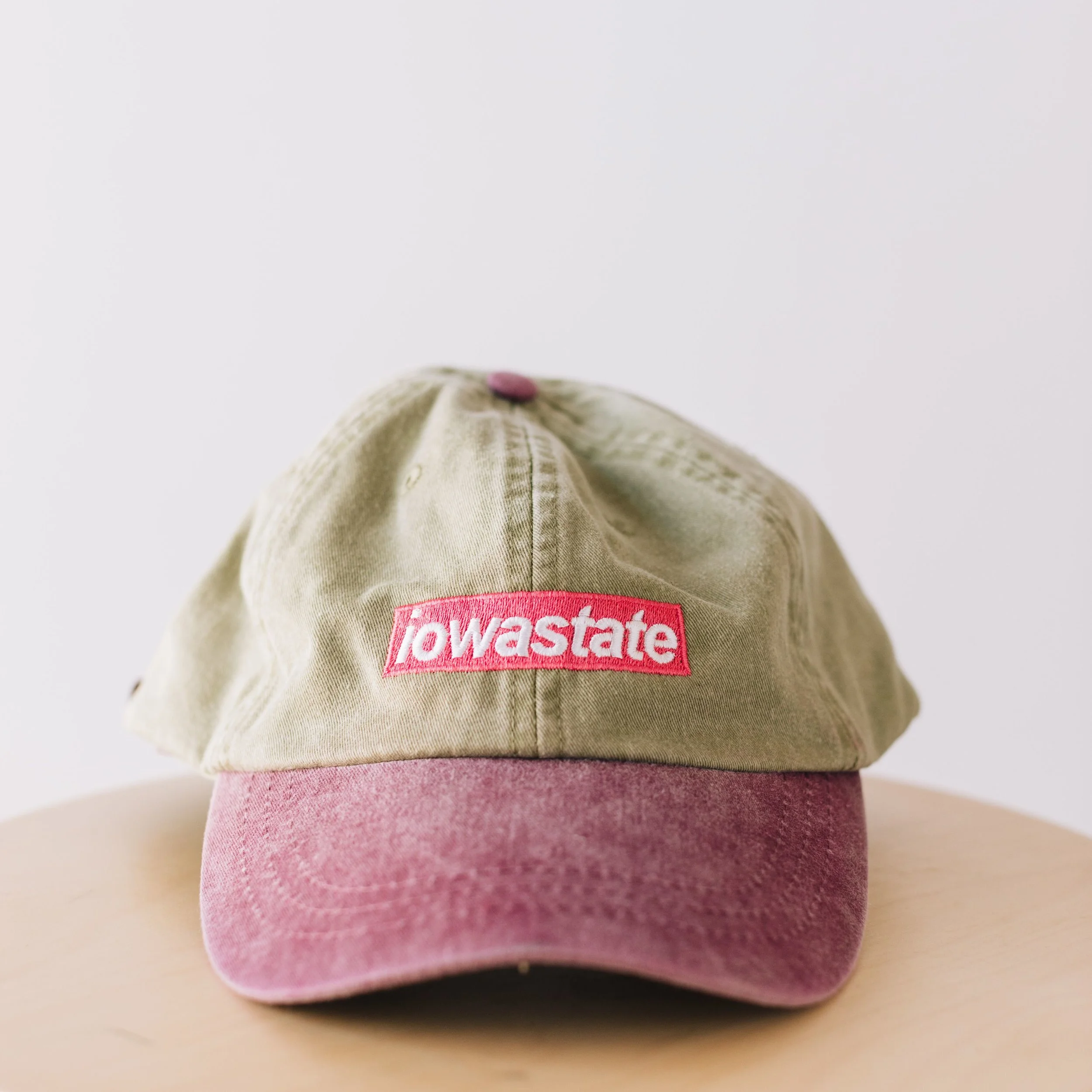 Iowa State, Khaki With Cardinal Bill