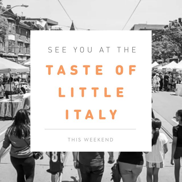 We are super excited to be part of the Taste of Little Italy this year! It's starting Today and on all weekend! Come find us for Mini Bi Bim Bap, Korean Fried Chicken, Soju Cocktails and much more! 🇮🇹 #tasteoflittleitaly #littleitalytoronto #summer