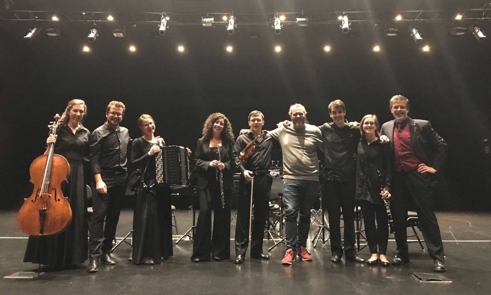  Fotografía tras el estreno de Gargantúa en Donostia (25-10-2017)