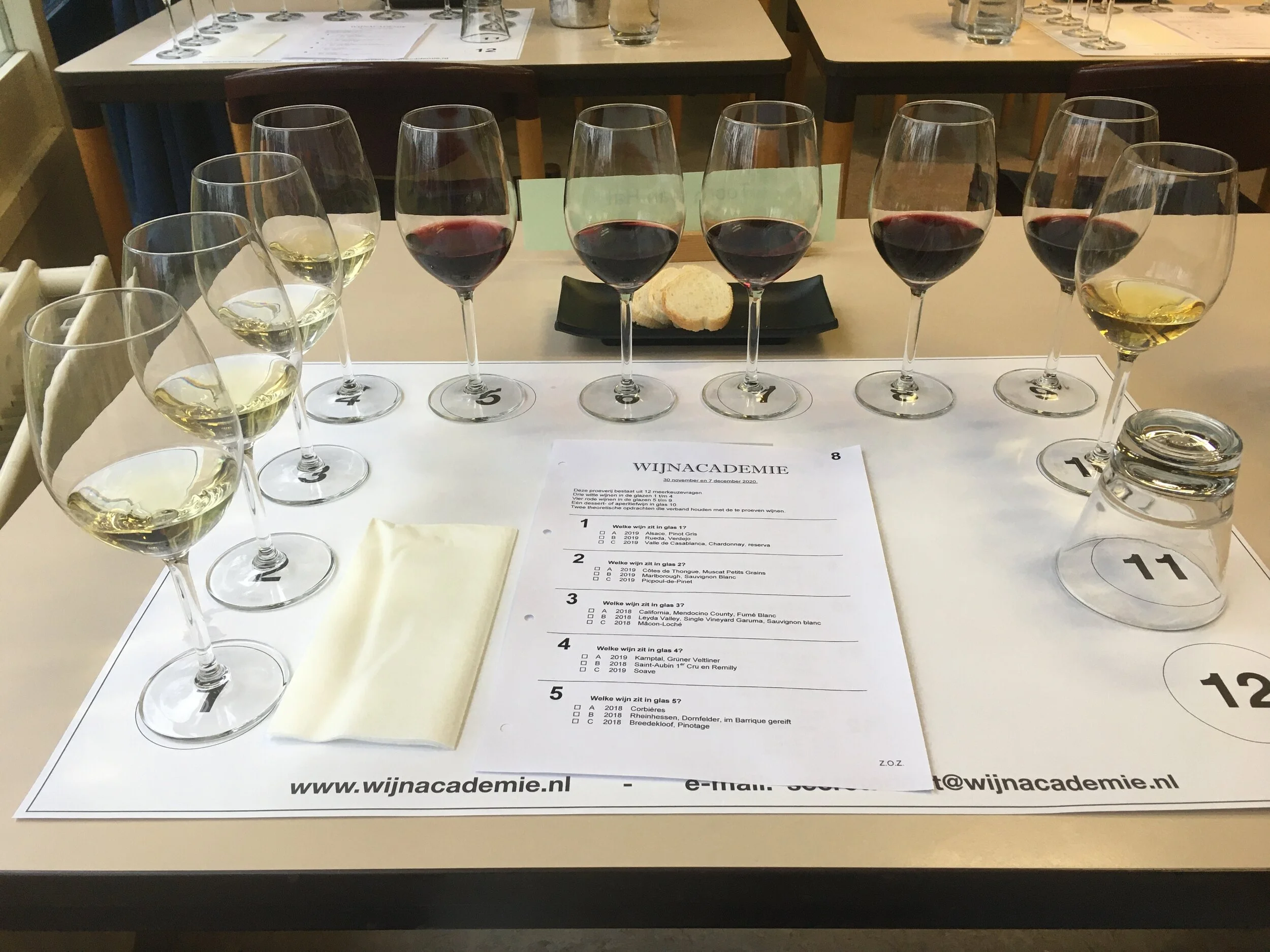 Toon zijn opleiding tot vinoloog