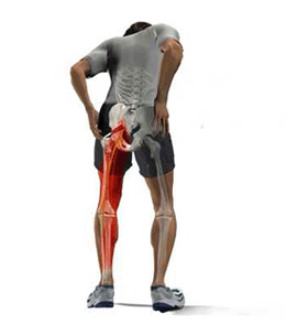 sciatica with leg pain