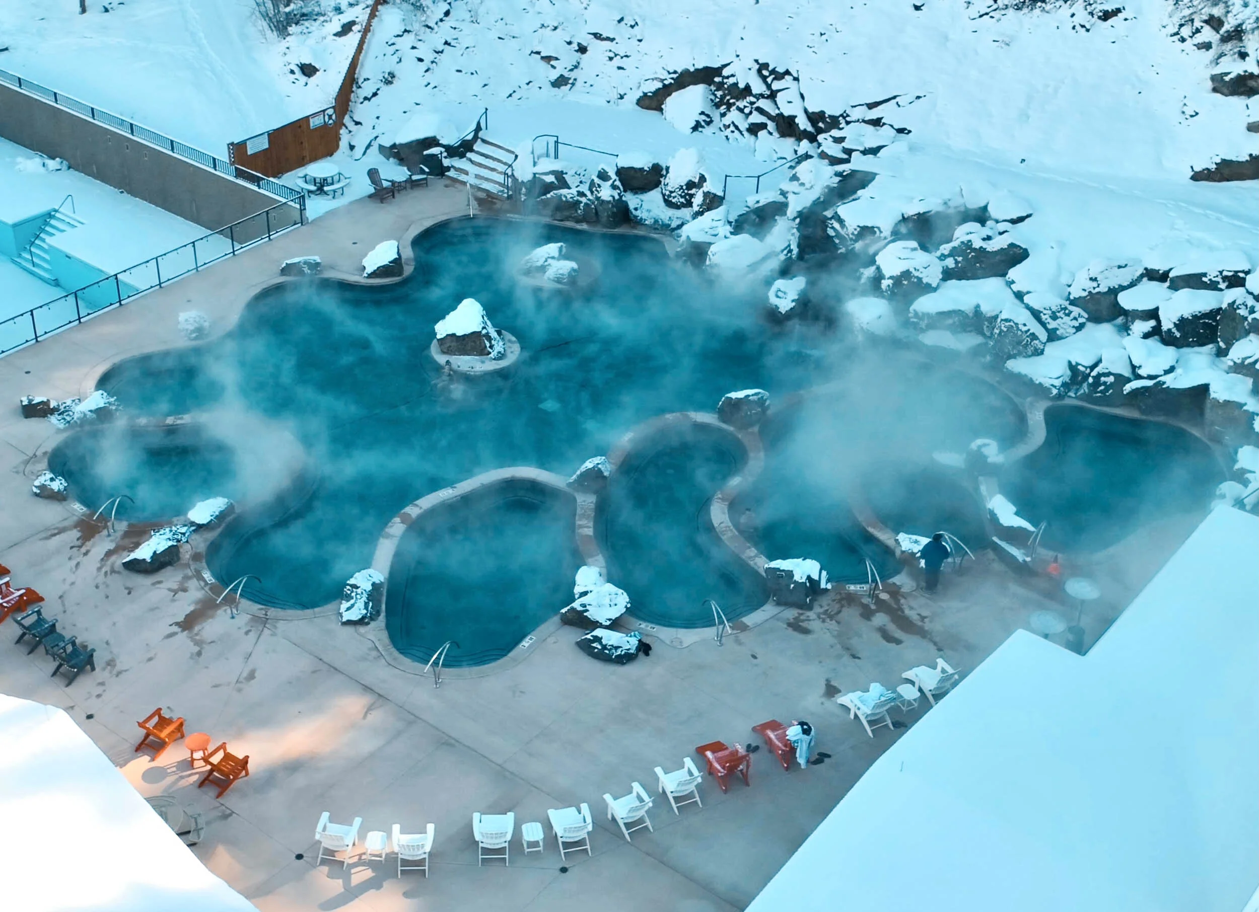 Photo Gallery of New Pools — Quinn's Hot Springs Resort