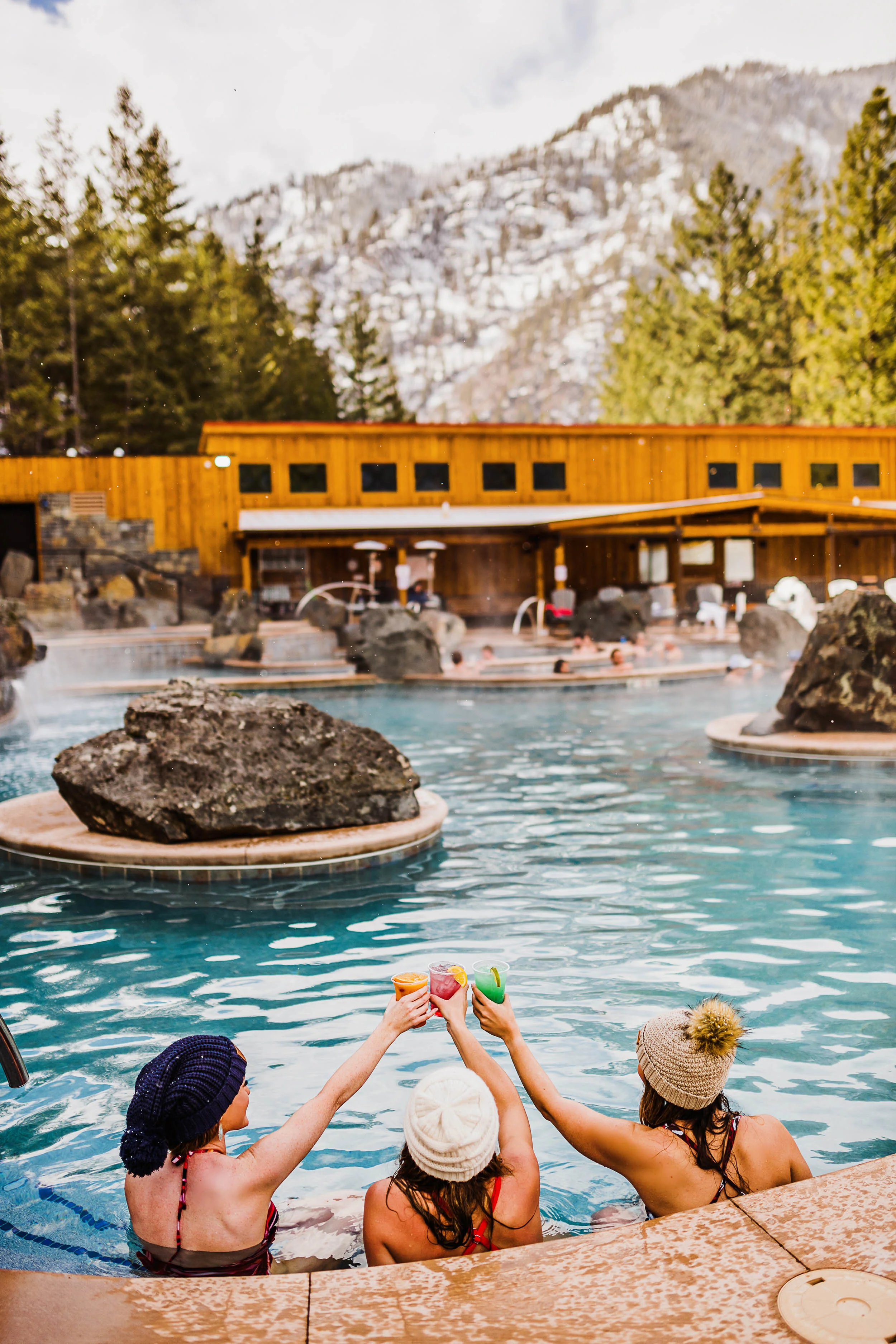 Photo Gallery of New Pools — Quinn's Hot Springs Resort