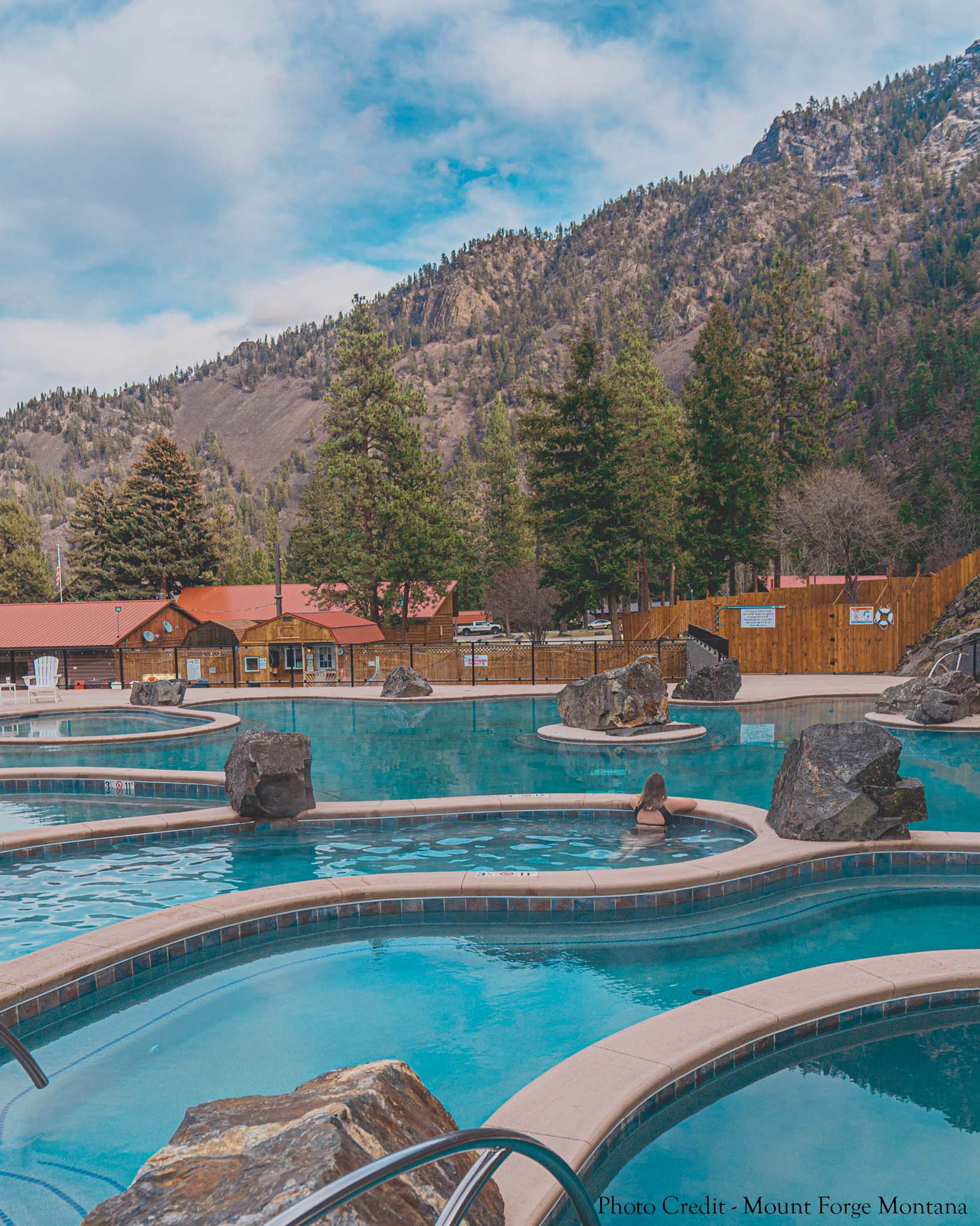 Photo Gallery of New Pools — Quinn's Hot Springs Resort