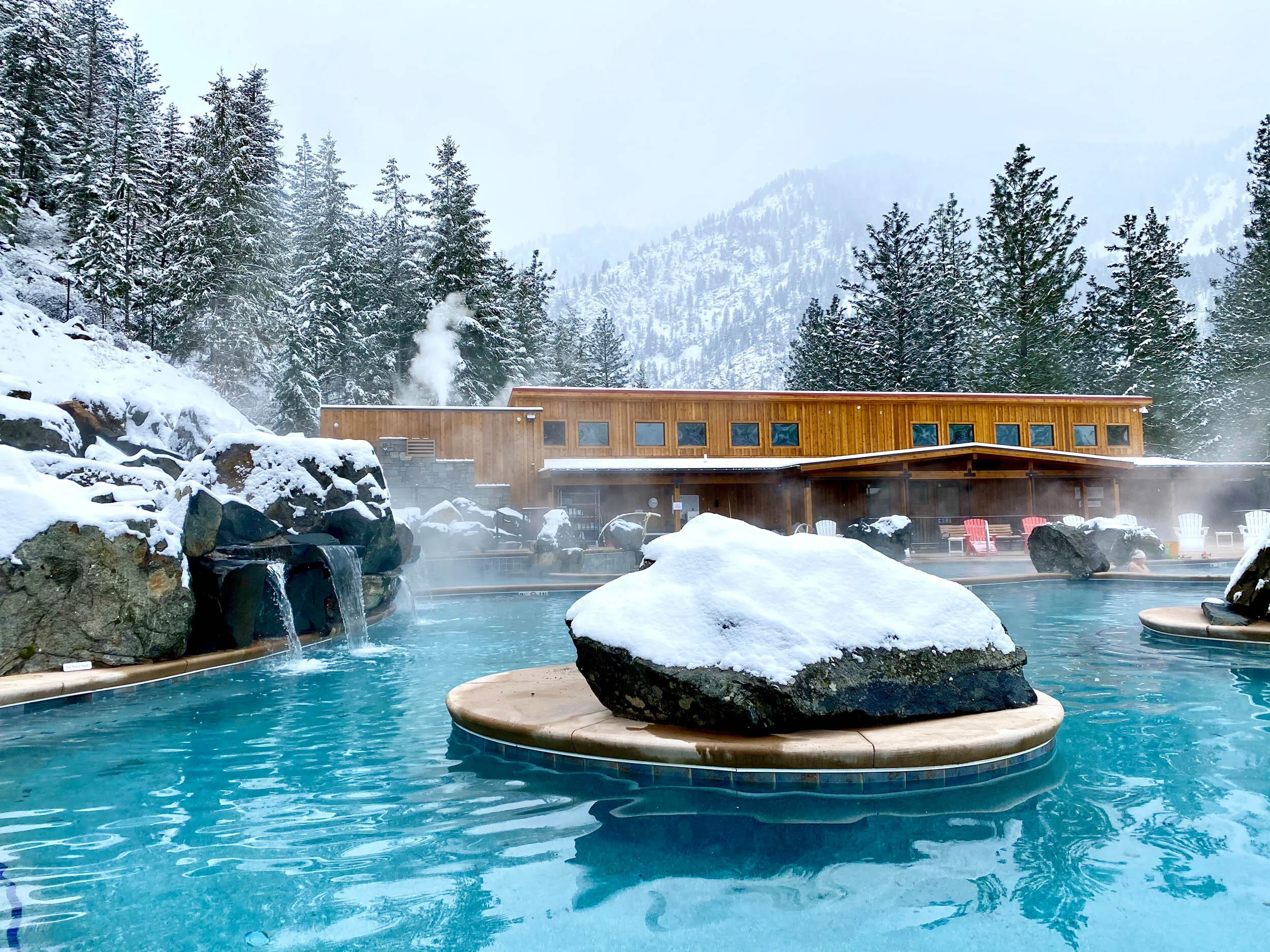 Photo Gallery of New Pools — Quinn's Hot Springs Resort