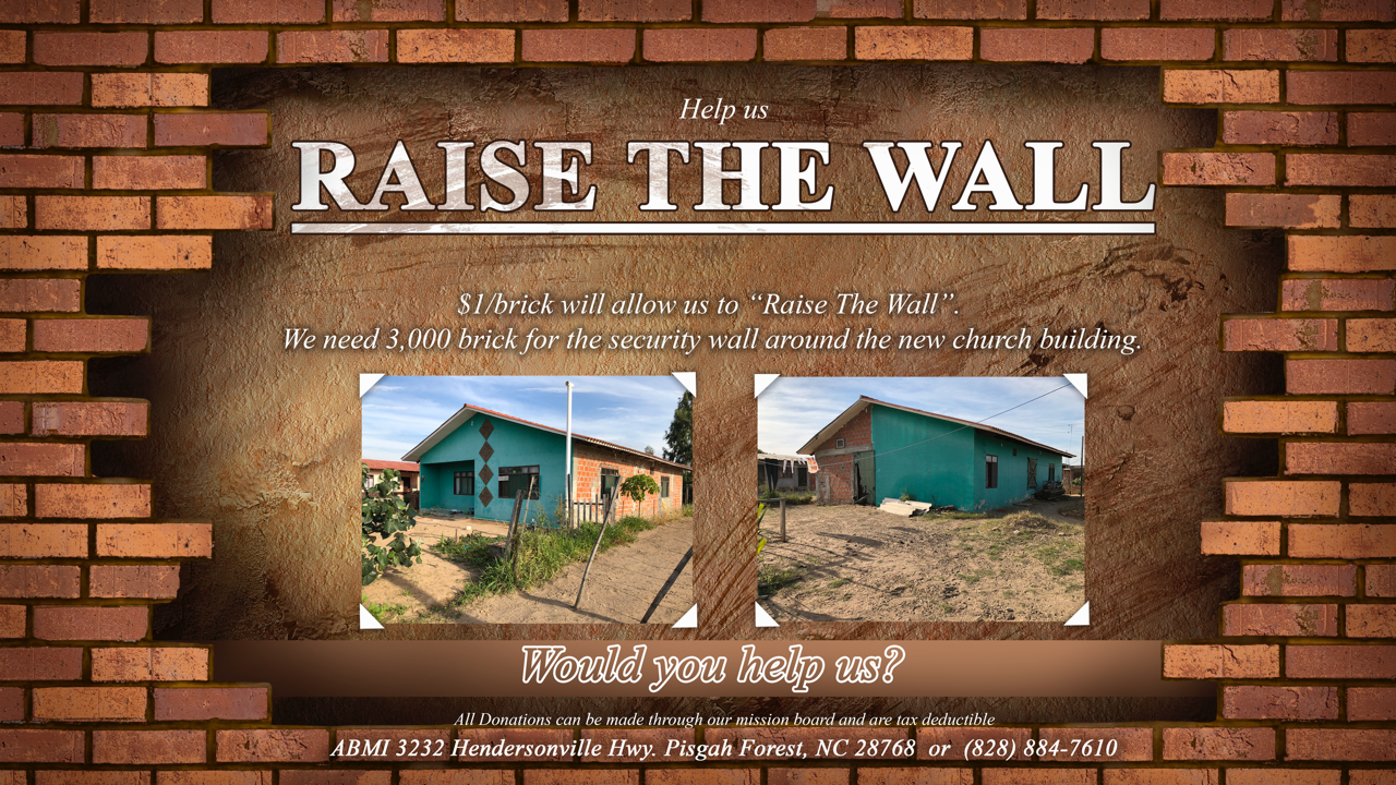 Raise The Wall Project