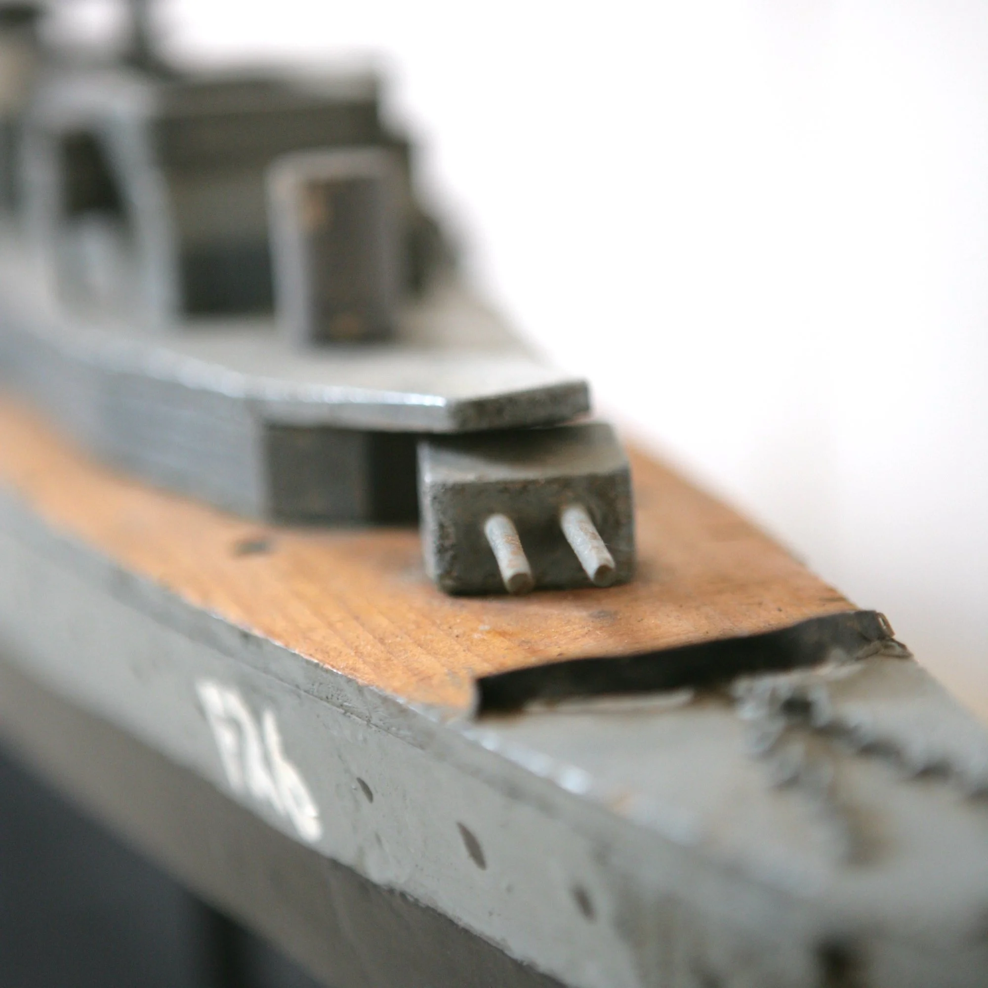 Scratch built battleship — fat city