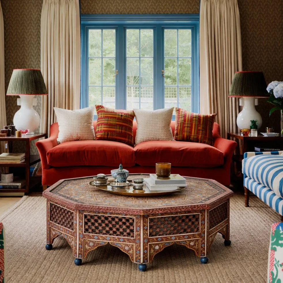 Moroccan-inspired coffee table with decor.jpg