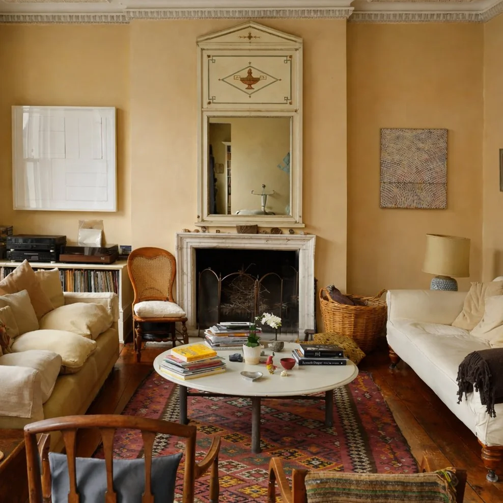 Antique trumeau mirror and fireplace.jpg