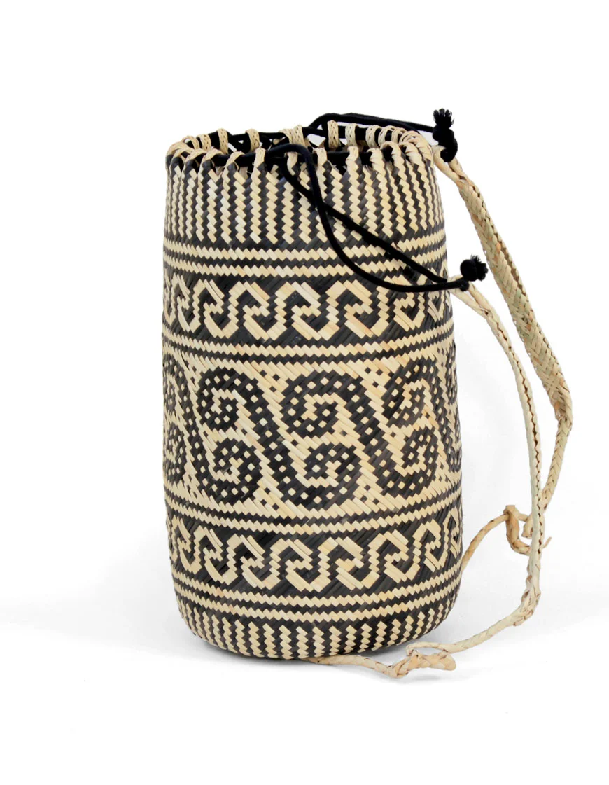 borneo line rattan anjat bag
