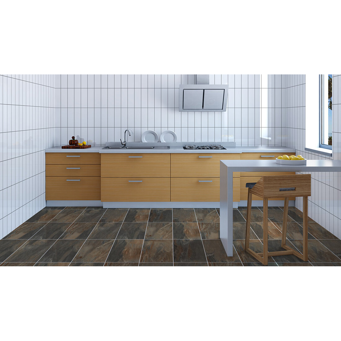 African Slate Multicolour — Tile City UK