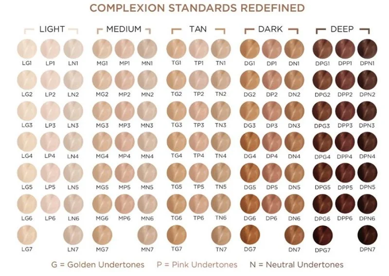 Pur Cosmetics’s 4-in-1 Love Your Selfie™ Longwear Foundation & Concealer shade range