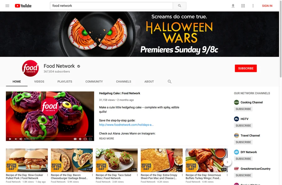 YouTube - Channel Header