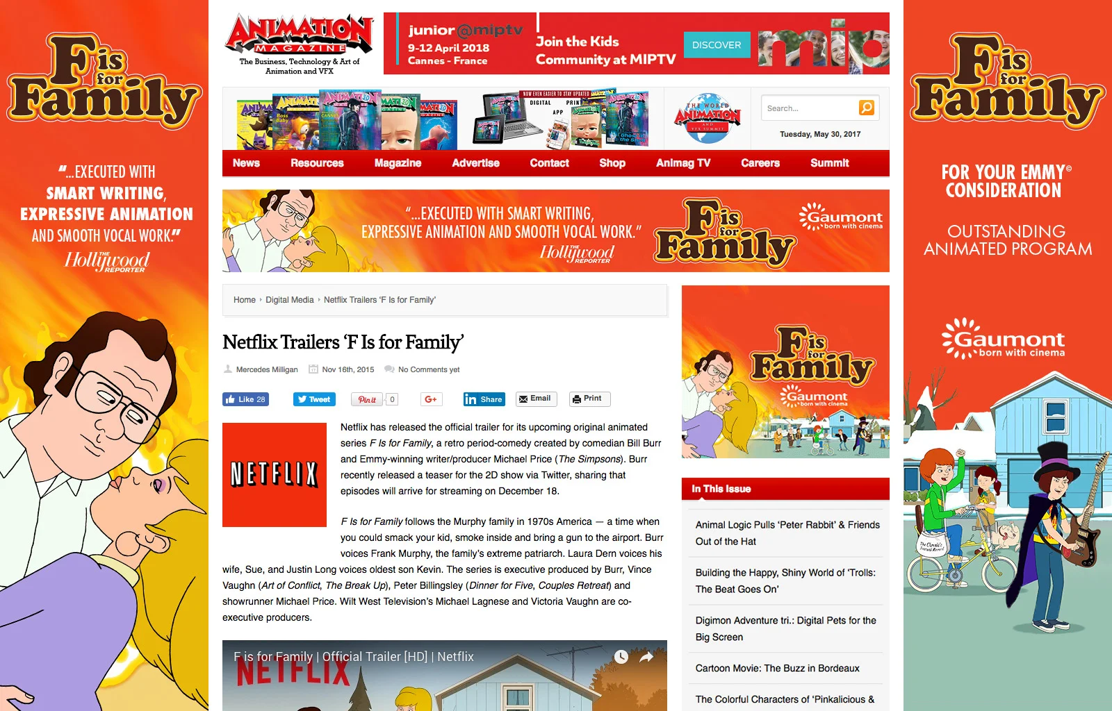 Animation Magazine - Takeover