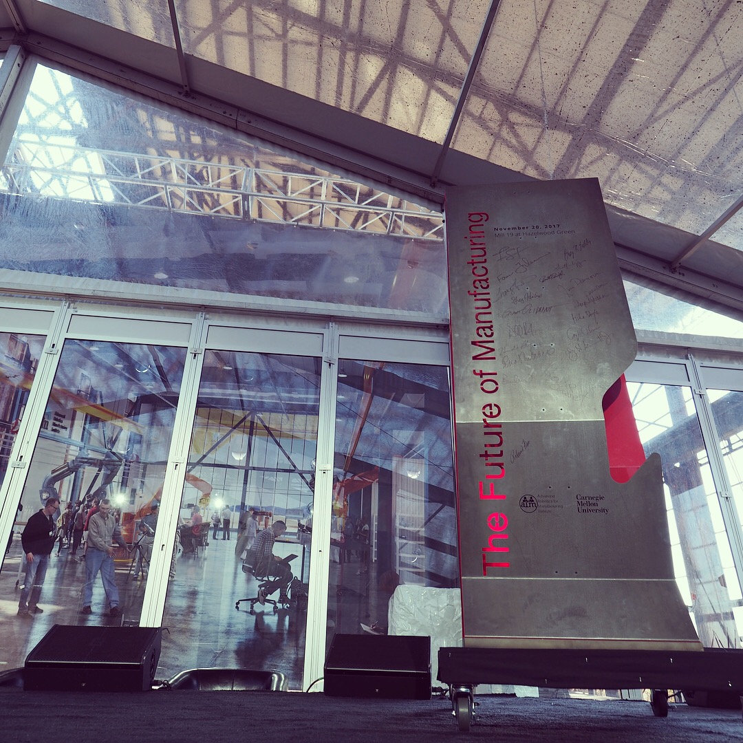 Earlier this week: Former Steel Mill Forges New Beginning with Groundbreaking