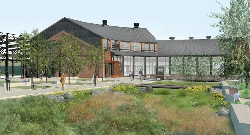 The historic Roundhouse at Hazelwood Green undergoes $12 million renovation, will be the home of OneValley Innovation Center