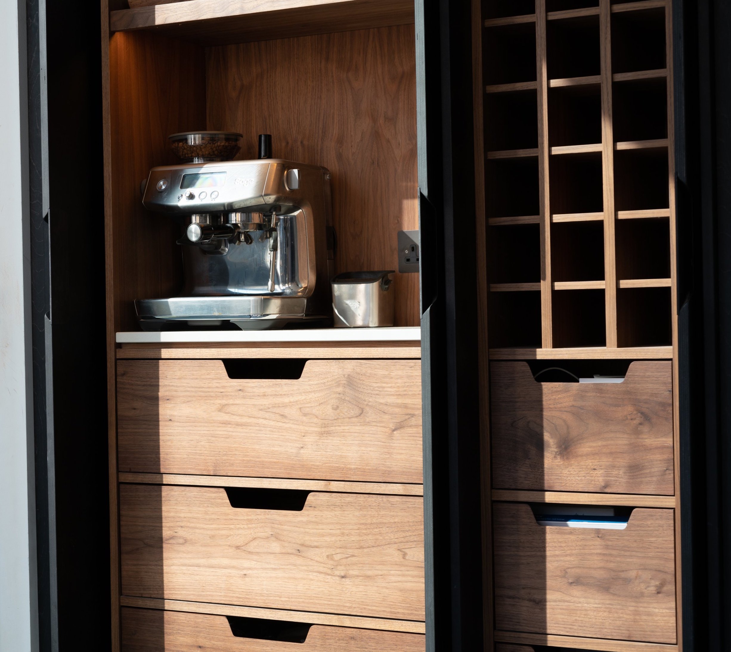 Fitted Walnut Unit