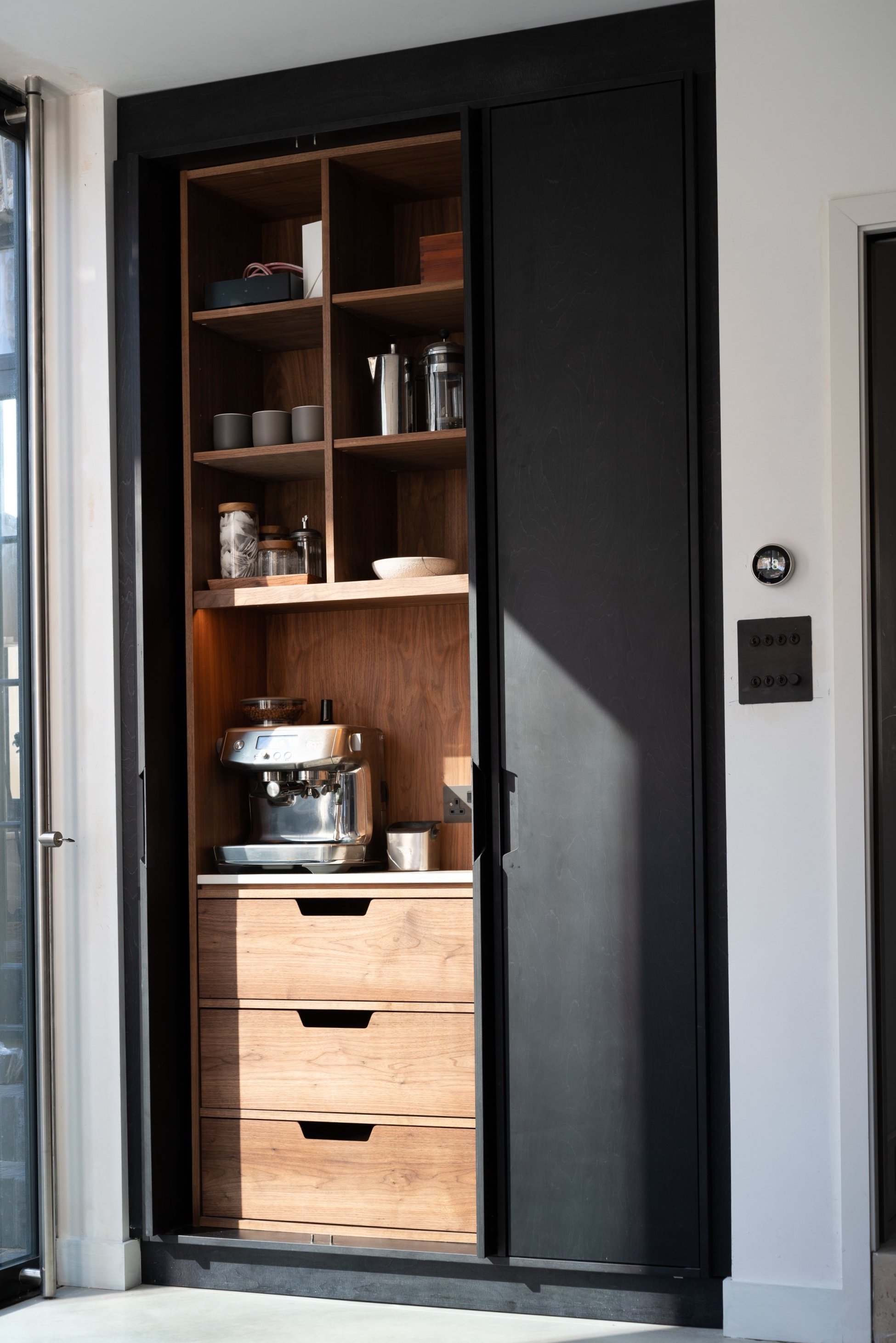 Fitted Walnut Unit