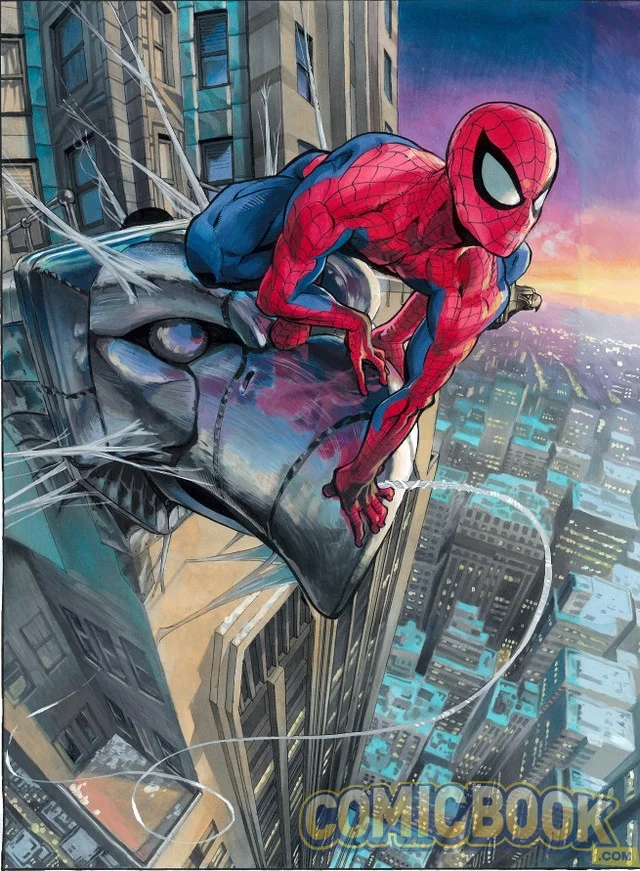 Spider-Man art by Yusuke Murata