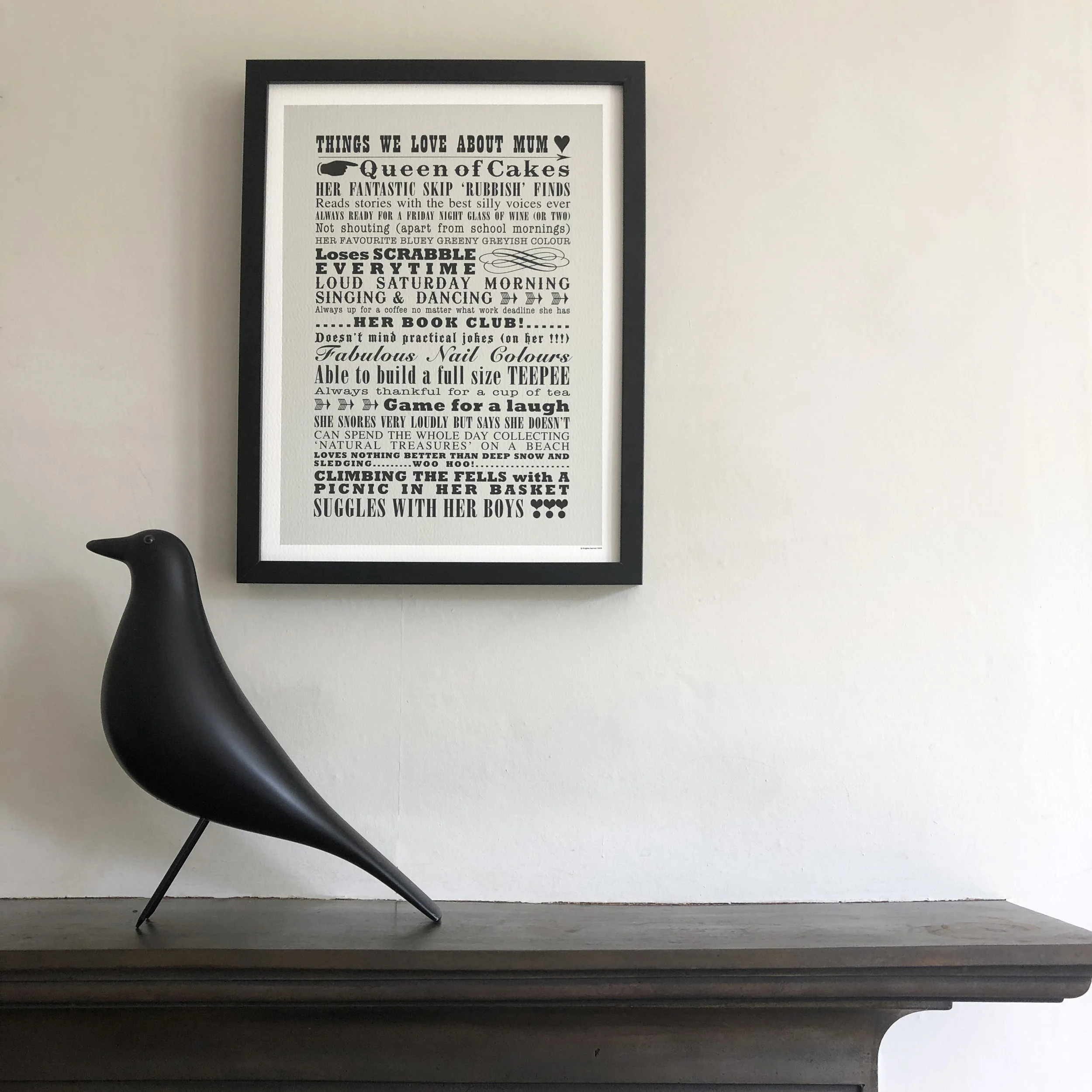 Things to Love Print