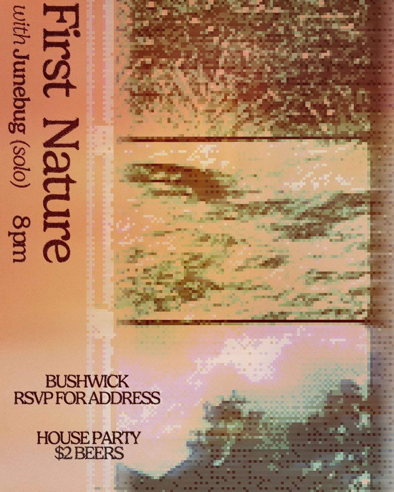 October 6th. First Nature and Junebug. RSVP link available now on our profile. Bring your friends. It&rsquo;s free. We&rsquo;ve missed you. 🌿

As always, designs by @c_u_girl