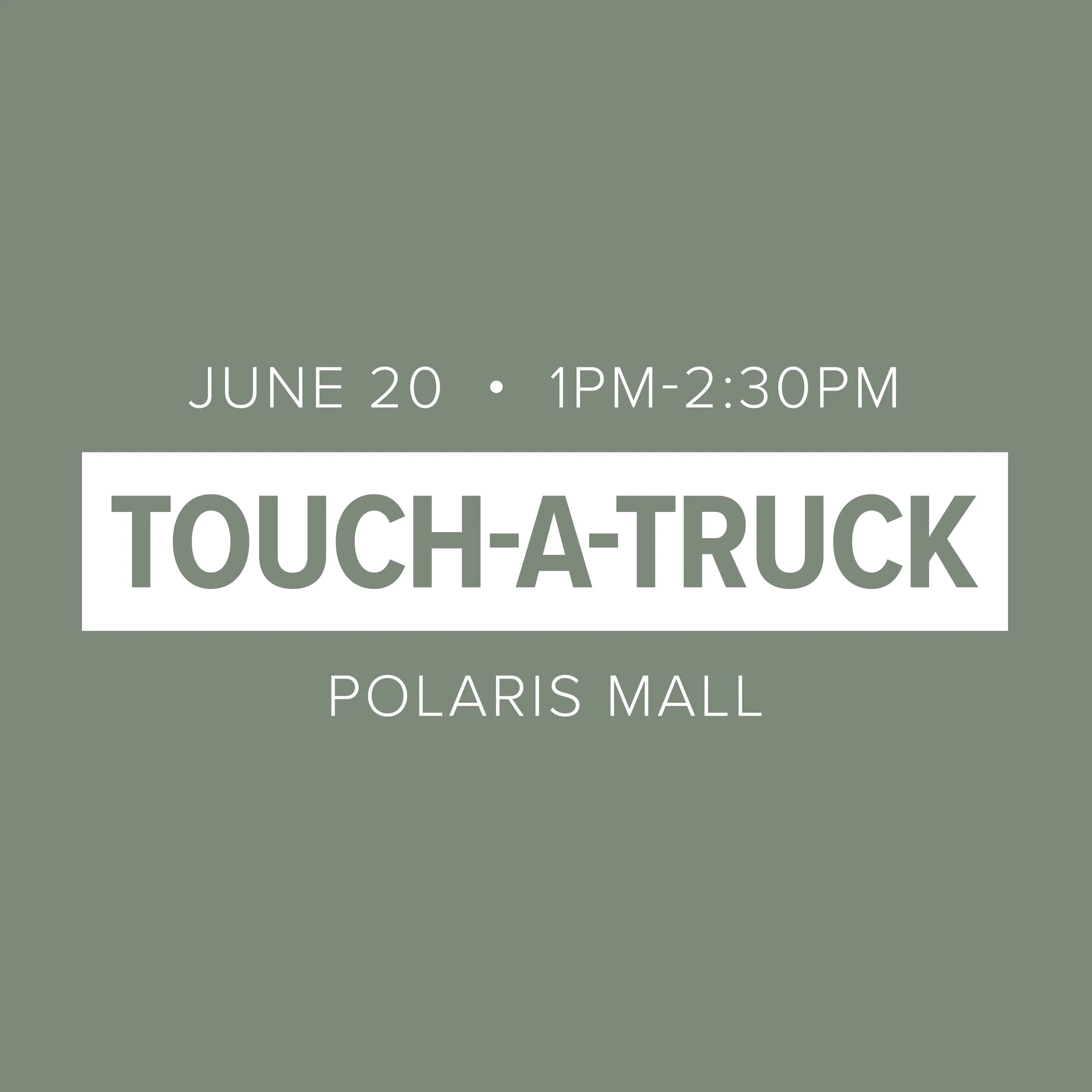 Touch-A-Truck: Polaris Mall
