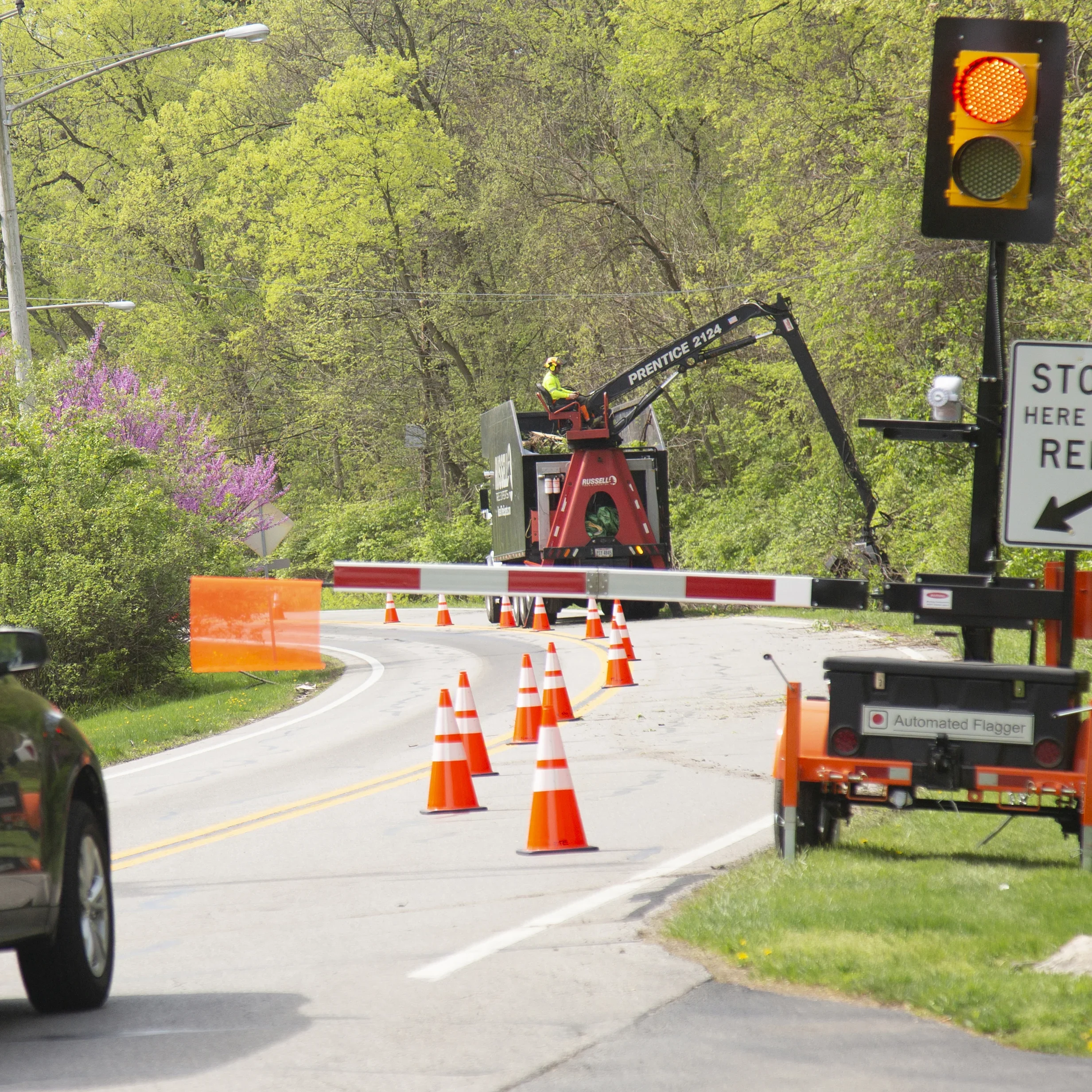  Traffic Control  
MUTCD compliant work zones including flagging teams and proper traffic control device placement to ensure crew and public are safe at all times