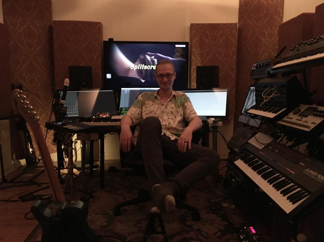 Scoring with @julianscherle #splitscreenfilm