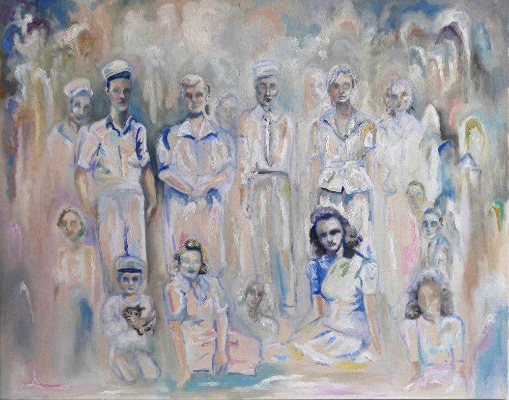 ‘Family Portrait’ Oil on Linen, 24x30 in