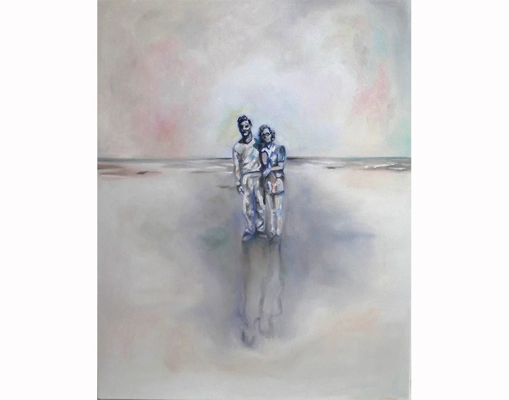 ‘Young Couple’ Oil on Linen, 28x22 in