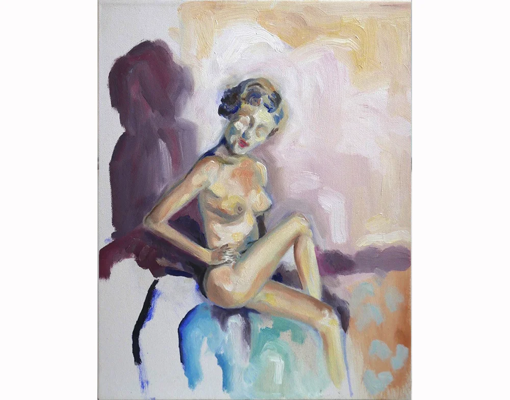 ‘Pin-up’ 14x11 in