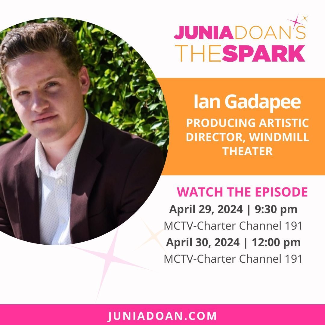 Producing Artistic Director at the @windmill.theater Ian Gadapee is an old soul who appreciates traditional theater and playwright. He&rsquo;s been making plays through Windmill ever since he was in high school. We talk more about his impressive jour