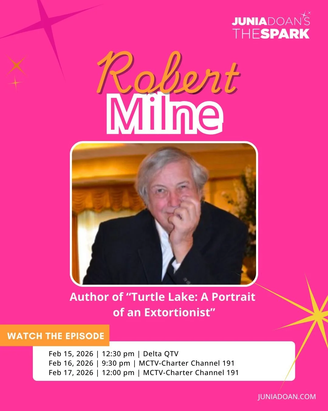 I&rsquo;ve interviewed Bob Milne before for his musical talents, but now he&rsquo;s on the show again for his role as author of &ldquo;Turtle Lake: A Portrait of an Extortionist.&rdquo; To my surprise, he was inspired to write the book after meeting 