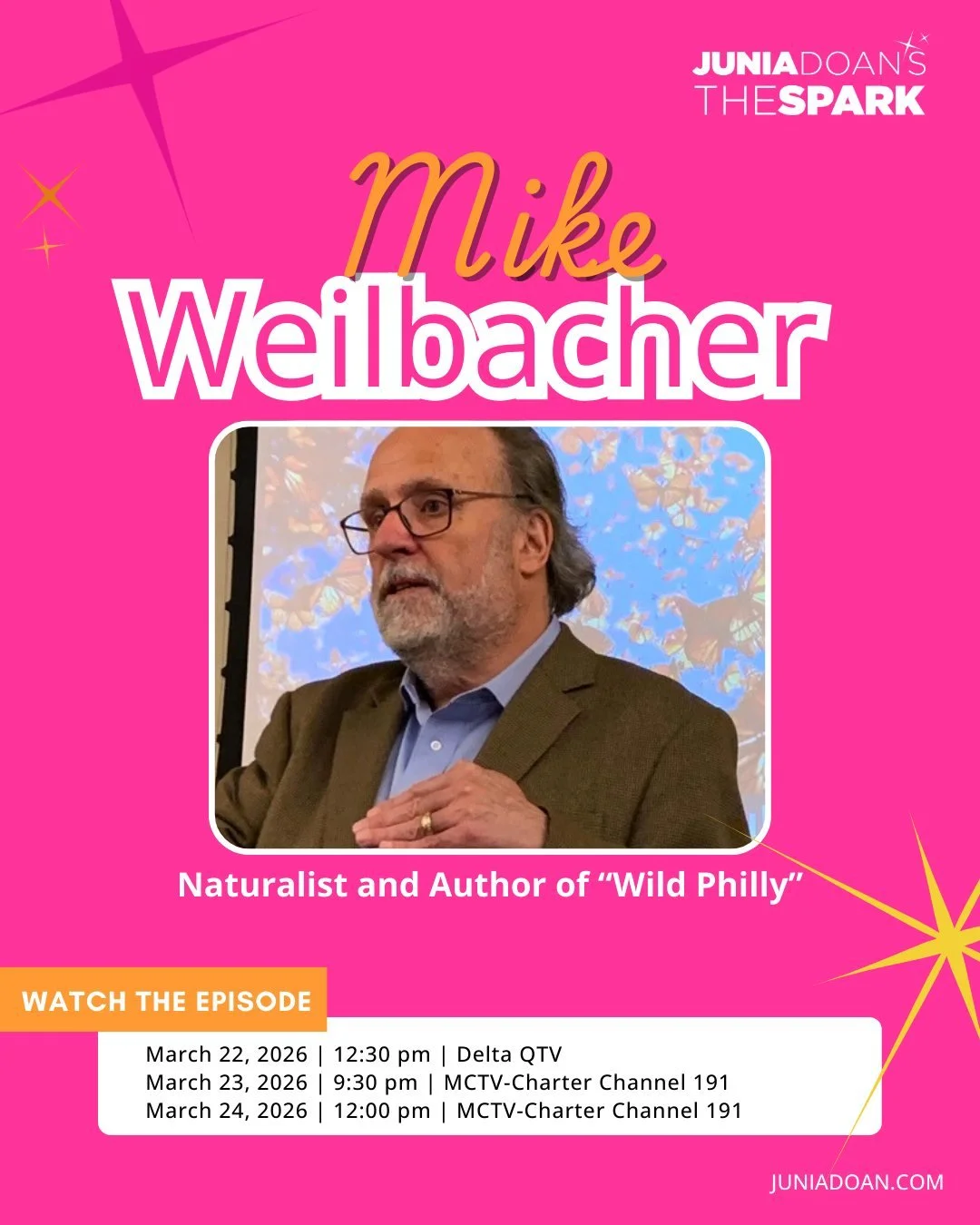 At only 12 years old, Earth Day inspired Naturalist and Author of &ldquo;Wild Philly&rdquo; Mike Weilbacher to organize a cleanup at his school on Long Island. This sparked his love for the natural world and desire to educate others on nature&rsquo;s