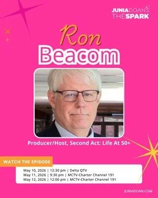 Producer &amp; Host of Second Act @ronbeacom features 50+ year old&rsquo;s who pursue new careers after retirement. Coming up, he talks about the wide range of interests his interviewees follow.

Tune in Sunday, May 10, 2026, at 12:30 p.m. on Delta C