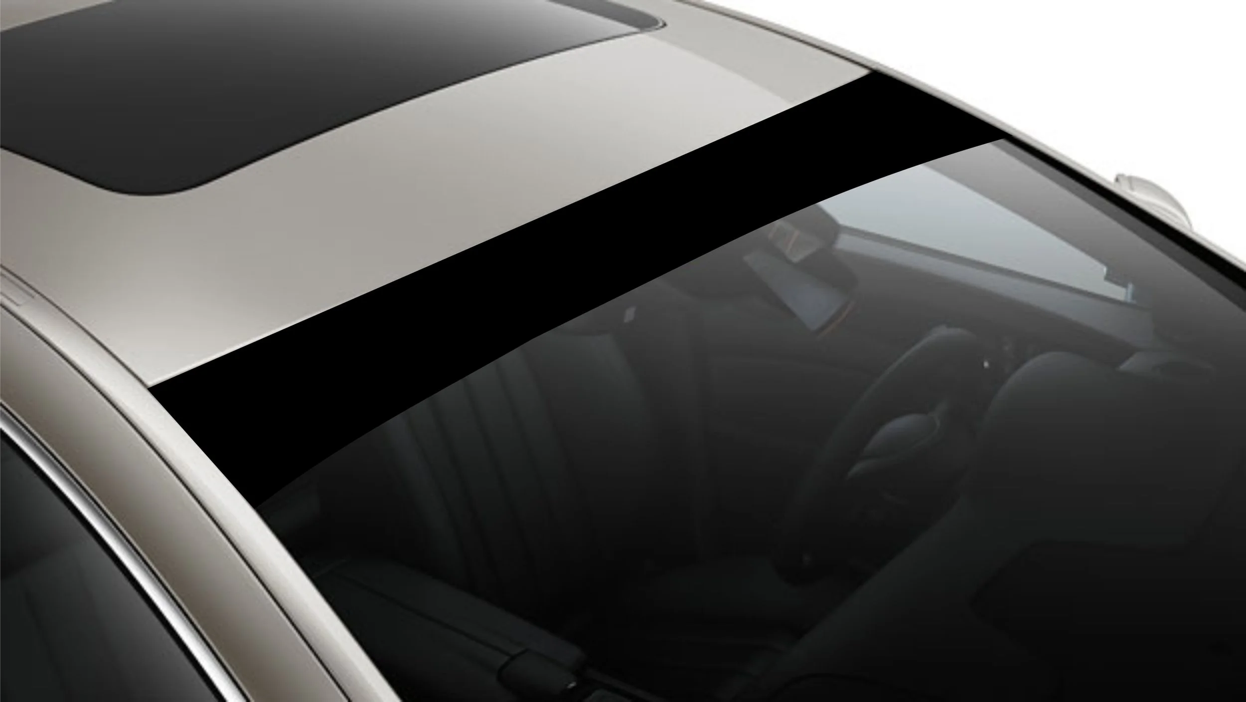 Universal Black Windscreen Banner