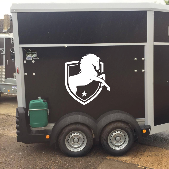 Horse Lorry & Trailer Side Graphics (Style 23) - Set of 2