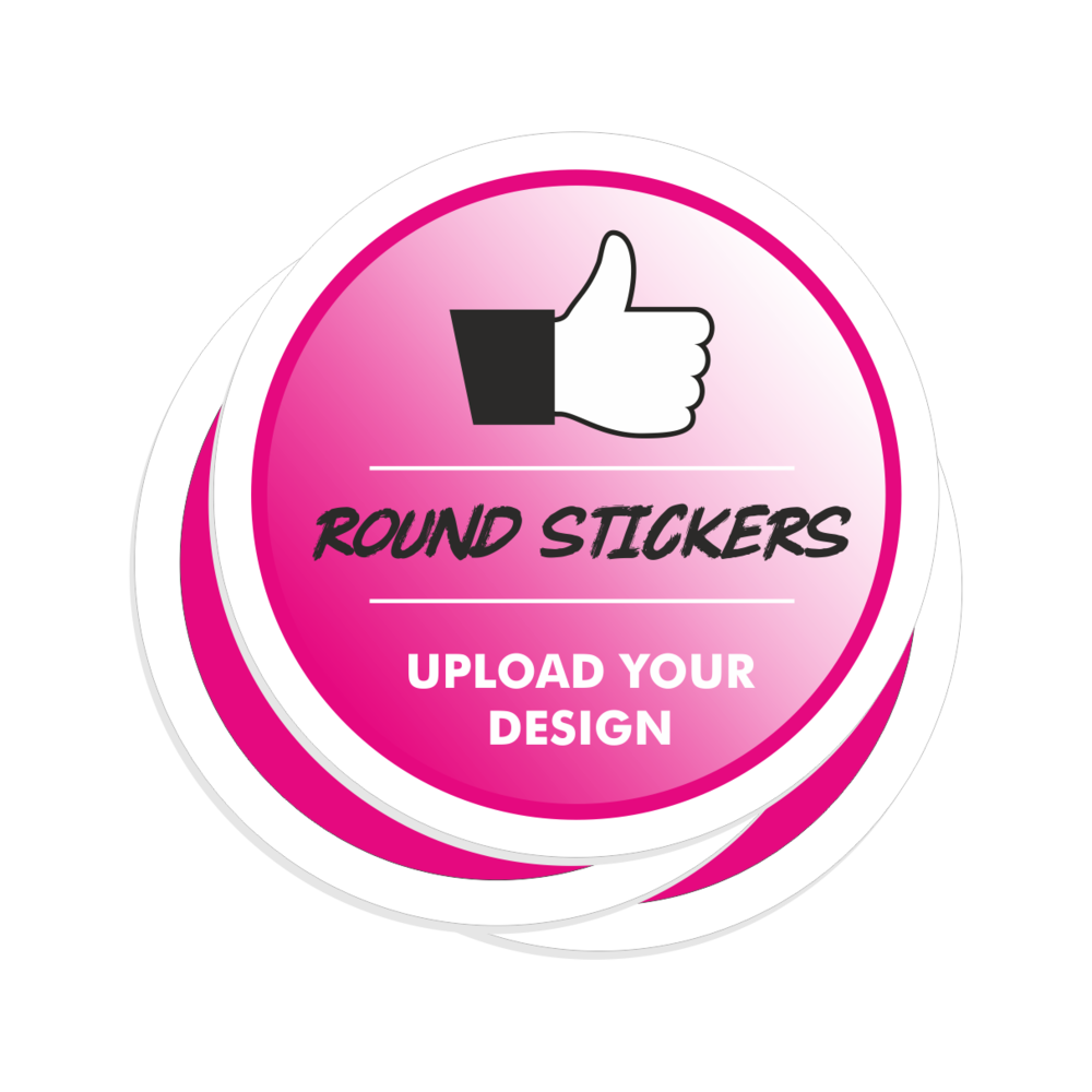 Round Stickers — Stickers and Decals - Custom Sticker Printing Company and  Vinyl Decal Makers