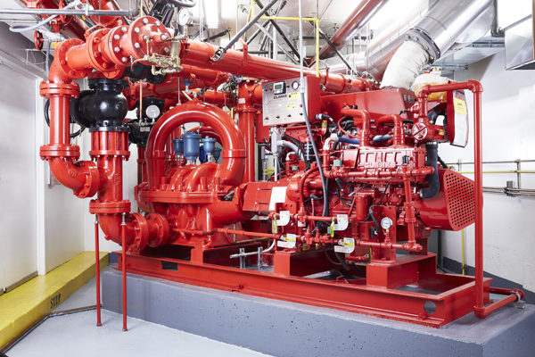 Embarcadero Center Fire Pumps / View project >