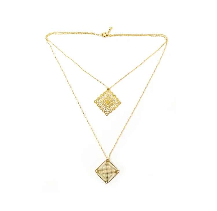 Twin Power Necklace